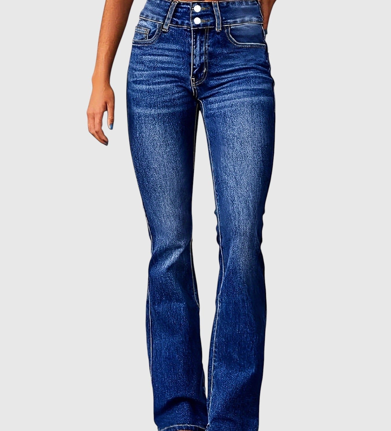 Márielen – Magas derekú szűk farmernadrág